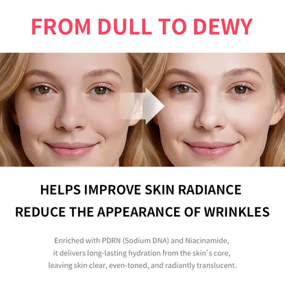 Unlock Radiant Skin with PDRN Pink Niacinamide Milky Toner - Hydrating, Soothing, and Moisturizing for a Glass Glow Finish