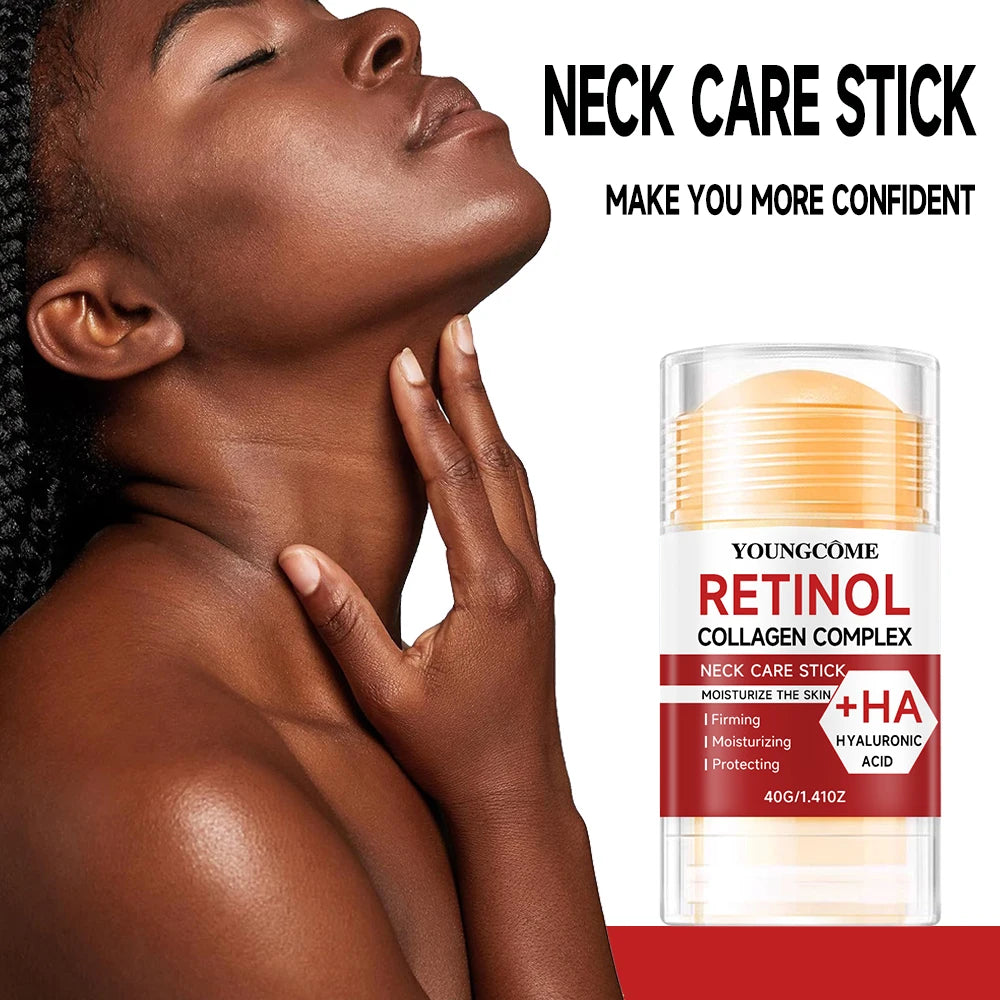 Retinol Face and Neck Treatment Bar with Firming Elasticity Improve Loose Skin Lotion Moisturizes and Brightens Skin Products