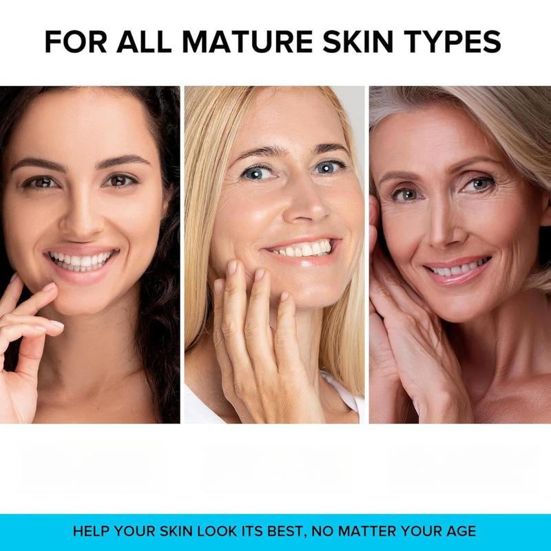 Simplyvital Collagen, Retinol &amp; Hyaluronic Acid Cream - Anti-Aging Face Moisturizer for Face, Firming Skin Care Neck &amp; Décolleté - Made in USA, Daily Moisturizer Face Cream Day &amp; Night - 1.7 Fl.Oz.