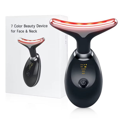 Revitalize Your Skin with the USB Facial Massager - EMS Photon Therapy for Neck and Facial Lifting, Double Chin Reduction, and Firming