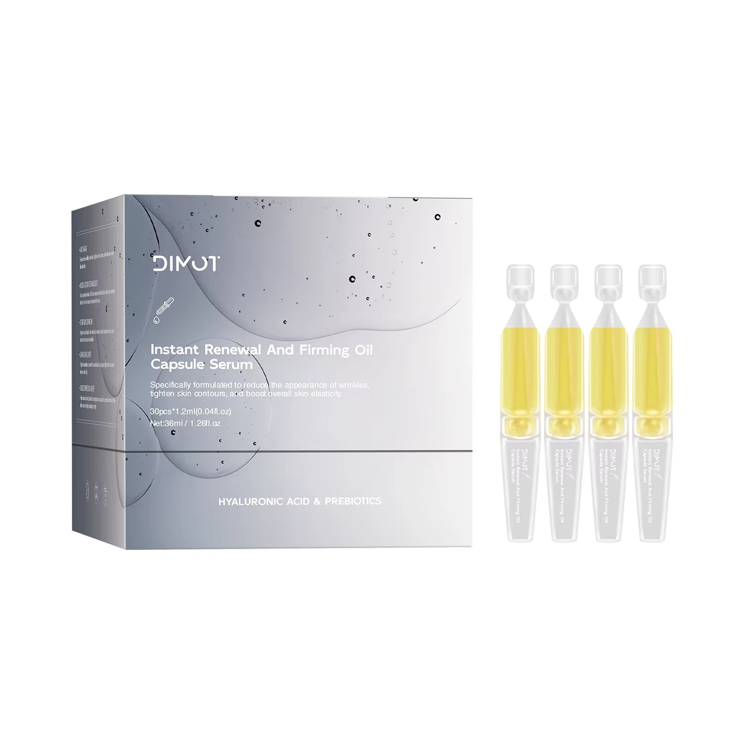 Revitalize Your Skin with 10Pcs PDRN Serum - Moisturizing, Brightening, and Anti-Aging Facial Treatment