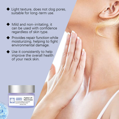 Hoygi Neck Care Cream Moisturizing Nourishing Skin Remove Wrinkle Quick Absorbed Non-greasy Firming Lifting Beauty Neck Cream