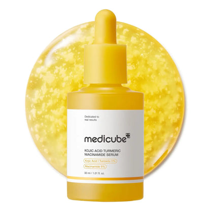 medicube Kojic Acid Turmeric Clarifying &amp; Balancing Capsule Serum for Troubled Skin | Soothing &amp; Brightening Facial Serum