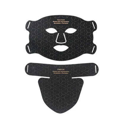 Led Silicone Mask Led Light Therapy Mask Led Red Light Facial Beauty Mask for Face Acne Blue Light Therapy Face