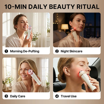 Home Use Beauty Facial Lifting Skin Tightening Tool Face Care Lift Anti Aging Machine Device Massager Wrinkle Remover Equipment