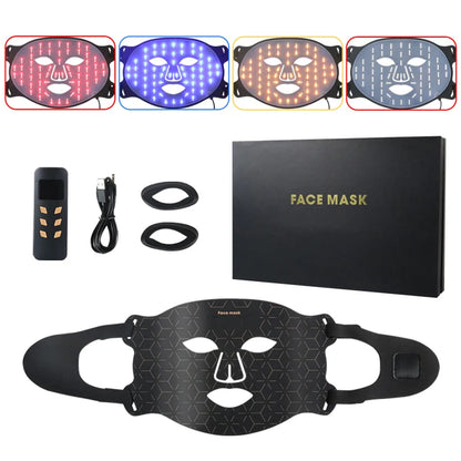 2026 Newest LED Face Mask Quality Certifications  Led Face Mask Silicone Daily Skincare Routine Post-Workout