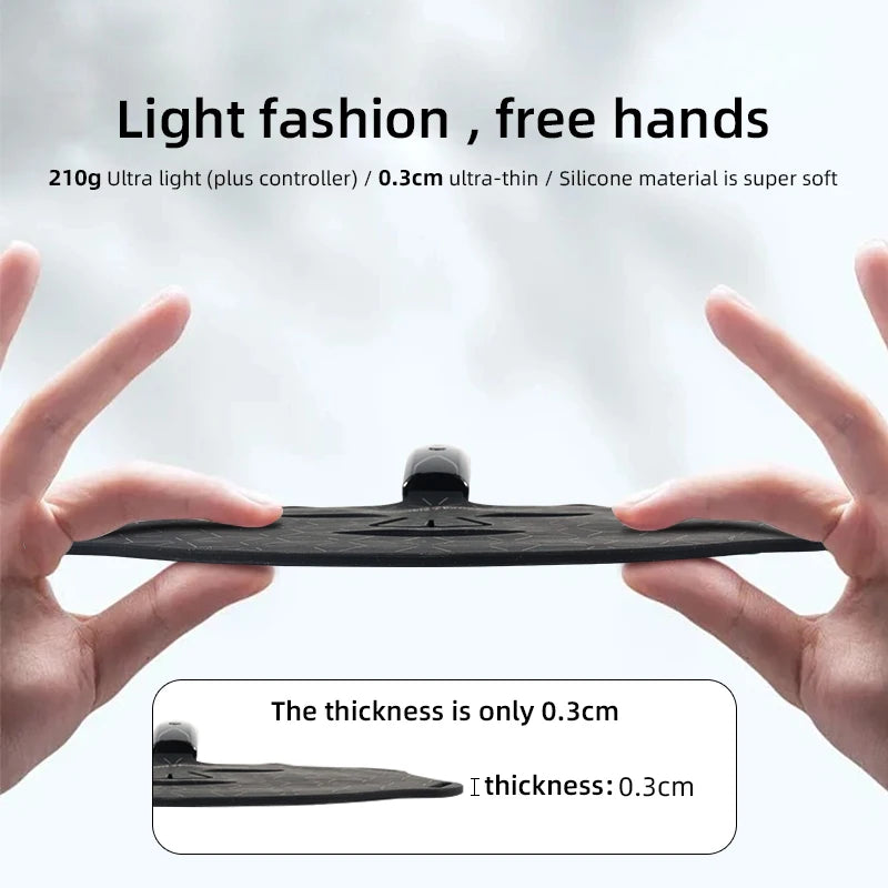 Silica Handheld Mask with Built-in Battery Near-Infrared LED Red Light Therapy US Plug Type