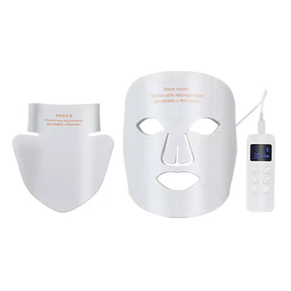 Led Silicone Mask Led Light Therapy Mask Led Red Light Facial Beauty Mask for Face Acne Blue Light Therapy Face
