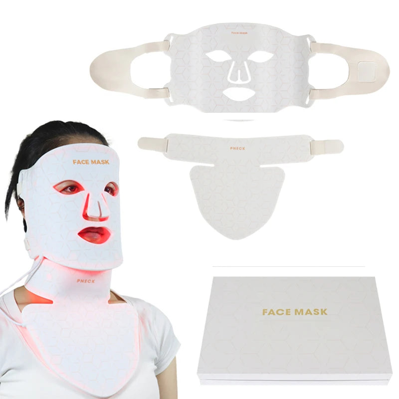 2026 New Generation 4 Colors Red Light Multi-functional Red Light Led Facial Mask Illumination Function Led Face Mask Photon