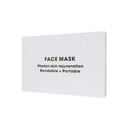 2025 Popular Home Use Therapy Face Device Red Blue Yellow NIR Soft Silicon Red Light Therapy Face Mask