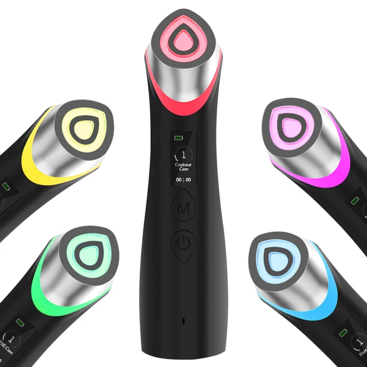Glass Glow Booster Facial Neck Skin Lifting and Firming Anti-Wrinkle Anti-Puffiness Device for Skin Rejuvenation