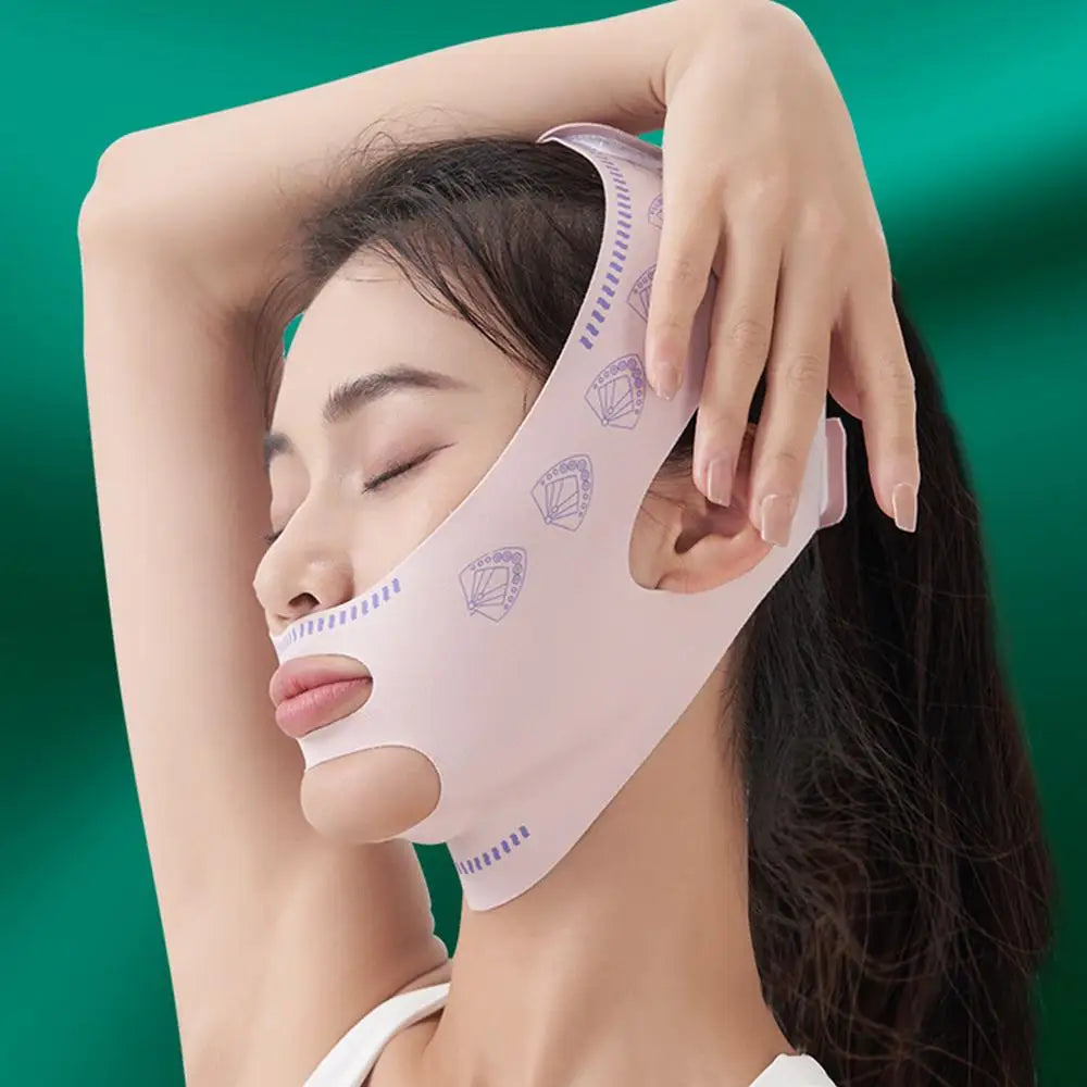 1pcs Anti Wrinkle Face Bandage Adjustable V Face Lift Up Belt Reduce Double Sculpting Skin Lifting Face Mask Sleeping Facial