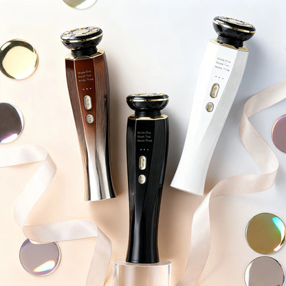 Facial and neck massage skin care auxiliary tool beauty instrument, eye massager, USB charging beauty device, New Year&