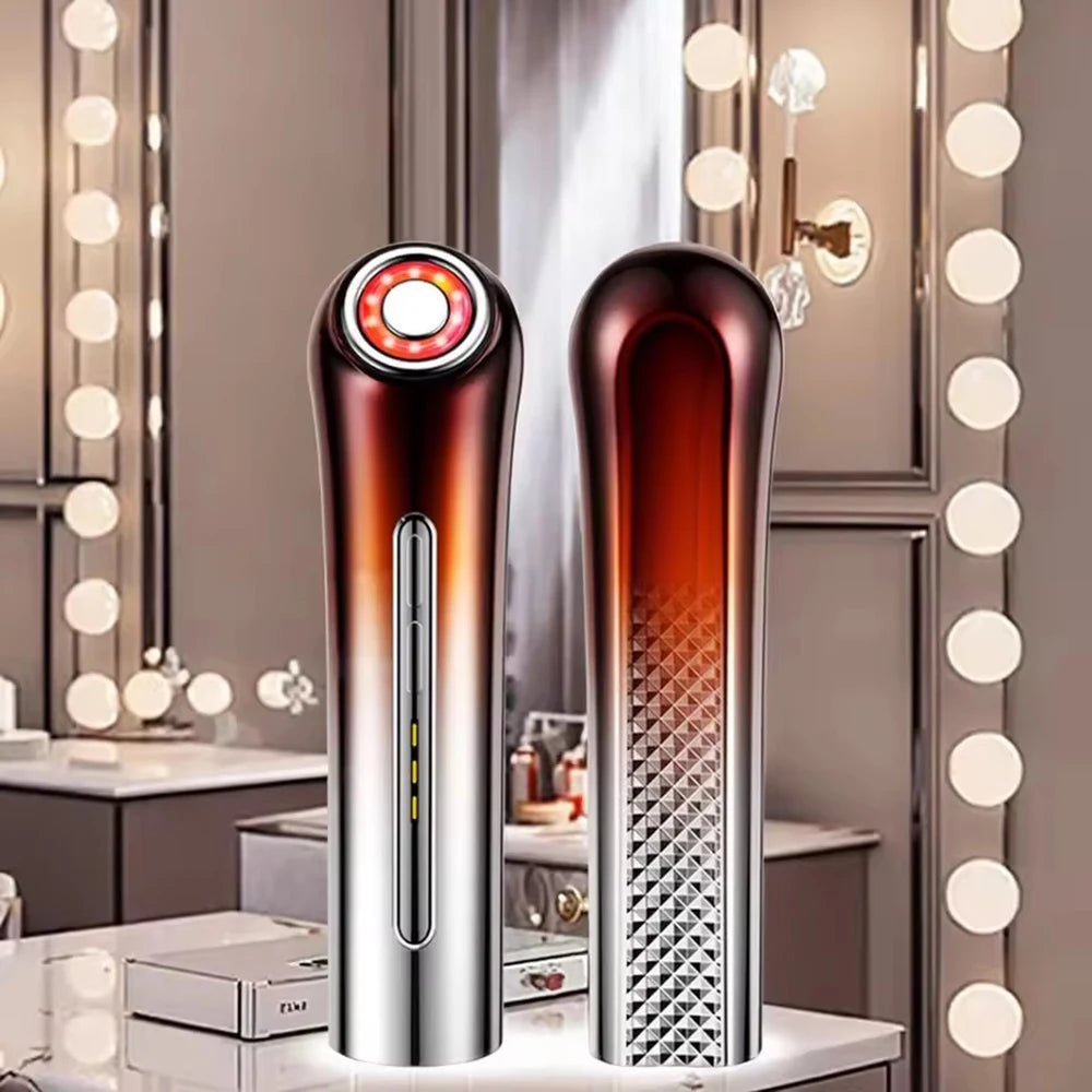 Skin Tightening Face Machine, Facial Massager Light Therapy for Face Microcurrent Facial Device Home Use Anti-Aging Device