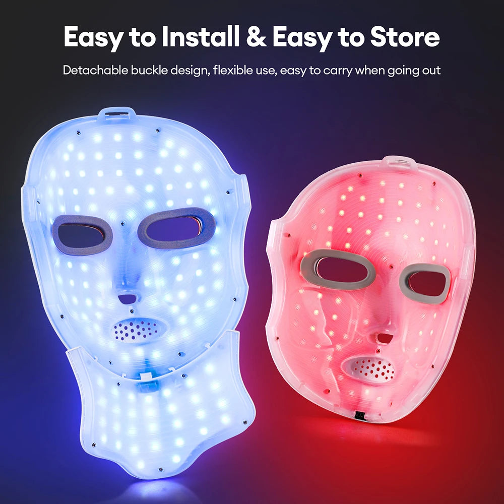 LED Face Neck Beauty Mask
