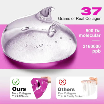 Collagen Anti Wrinkle Facial Mask Anti Aging Fade Fine Lines Firm Skin Whitening Moisturizing Lifting SkinCare Korean Cosmetics