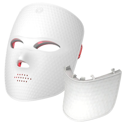 2 In 1 Facial LED Mask with Neck 7 Colors LED Face Mask Skin Care Facial Neck Beauty Mask Home Use Beauty Machine