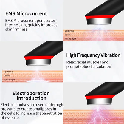 7-Color LED Facial Lifting Wand – Ager Booster Pro