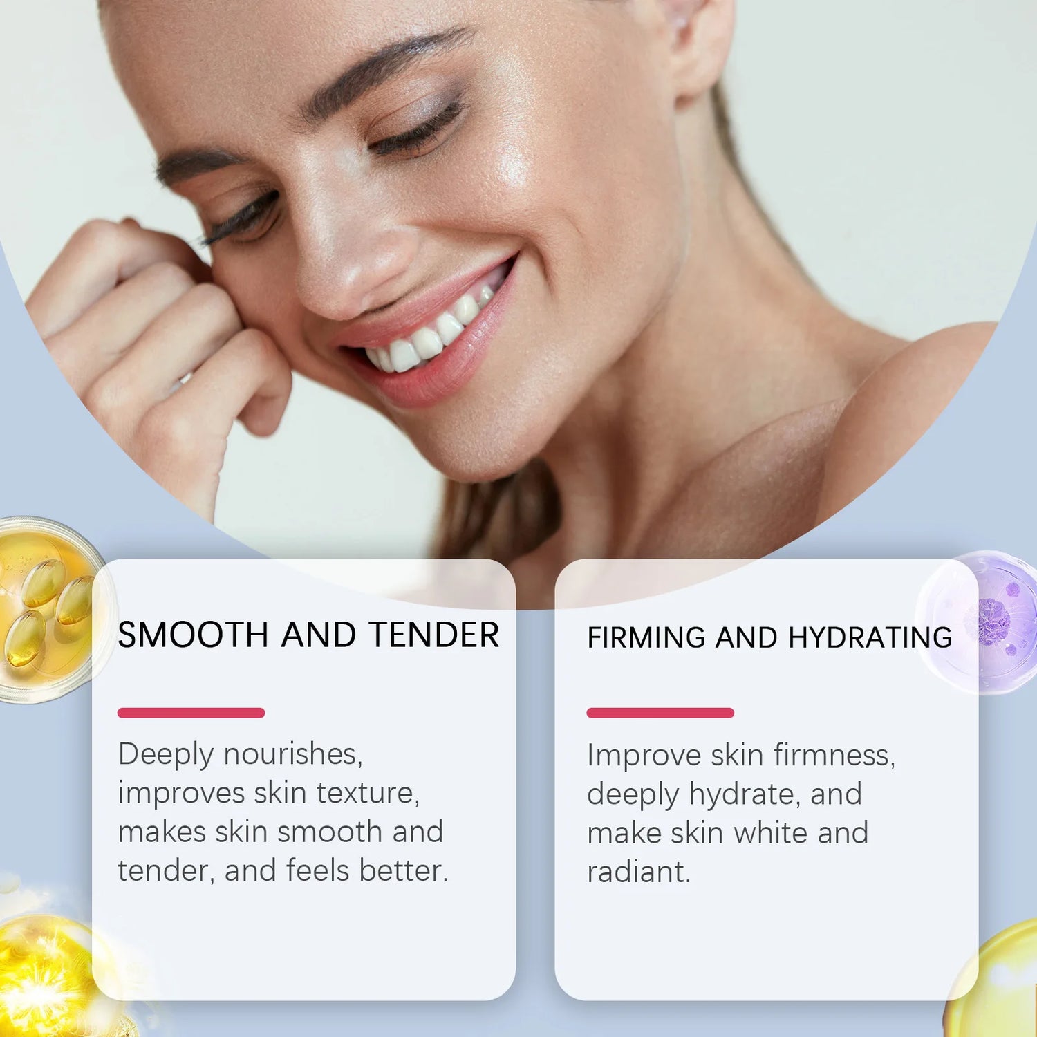 EELHOE Bio Collagen Face Mask Peel off Moisturizing Facial Nicotinamide Smooth Face Skin Deep Cleansing Blackhead Peel off Mask