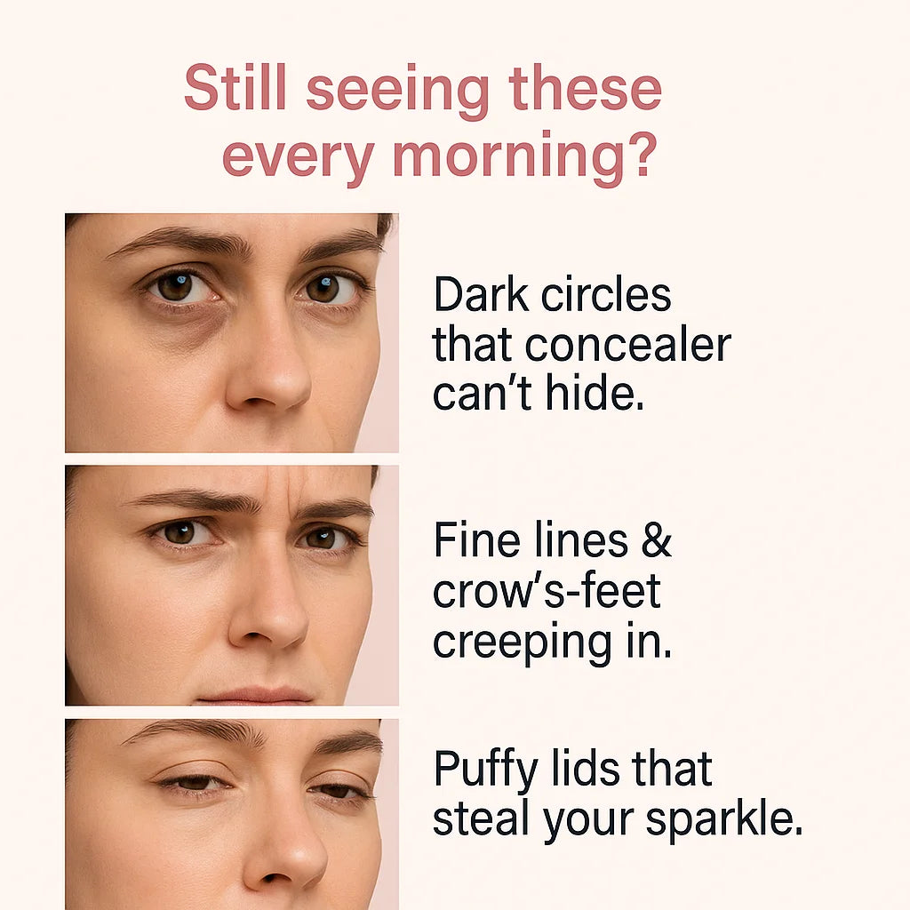 PDRN Pink Peptide Eye Cream 30ml for Women Reduces Dark Circles &amp; Wrinkles, Lifting and Firming, Deep Moisturizing