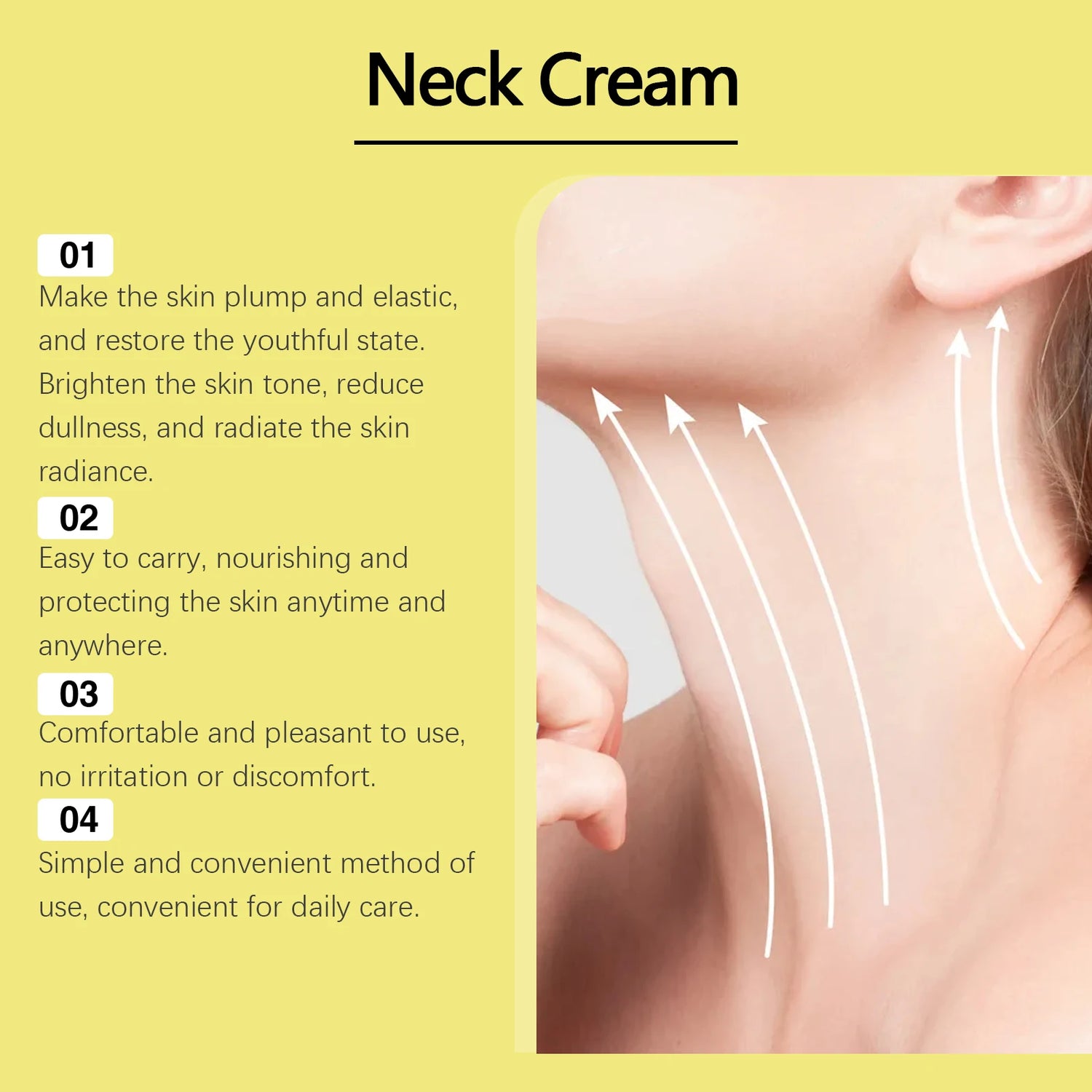 Neck Firming Cream – Moisturize, Smooth &amp; Lift