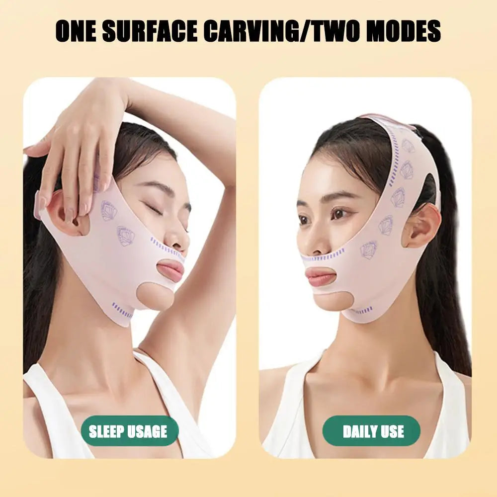 1pcs Anti Wrinkle Face Bandage Adjustable V Face Lift Up Belt Reduce Double Sculpting Skin Lifting Face Mask Sleeping Facial