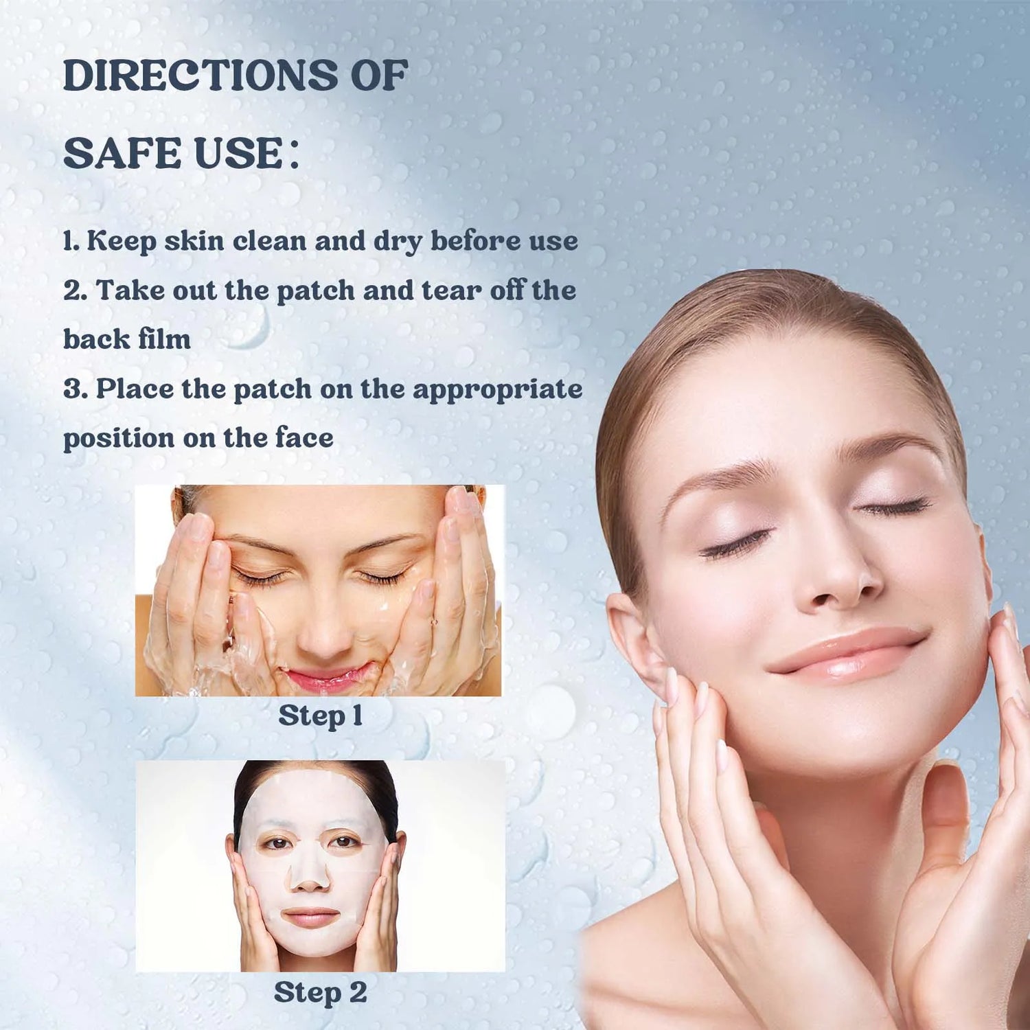 EELHOE Bio Collagen Face Mask Brightening Firm Skin Barrier Repair Shrink Pores Professional Facial Moisturizer Face Mask Sheets