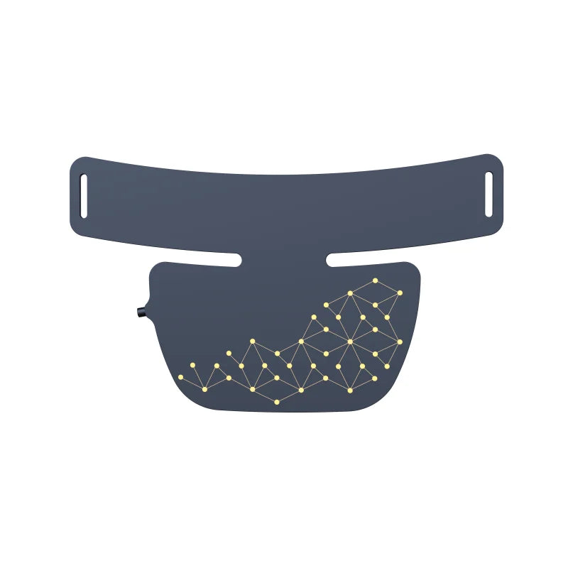 LED Neck Beauty Device，4 Light Therapy Modes, Skin Brightening &amp; Elasticity Boost， 360° Illumination, Easy to Use