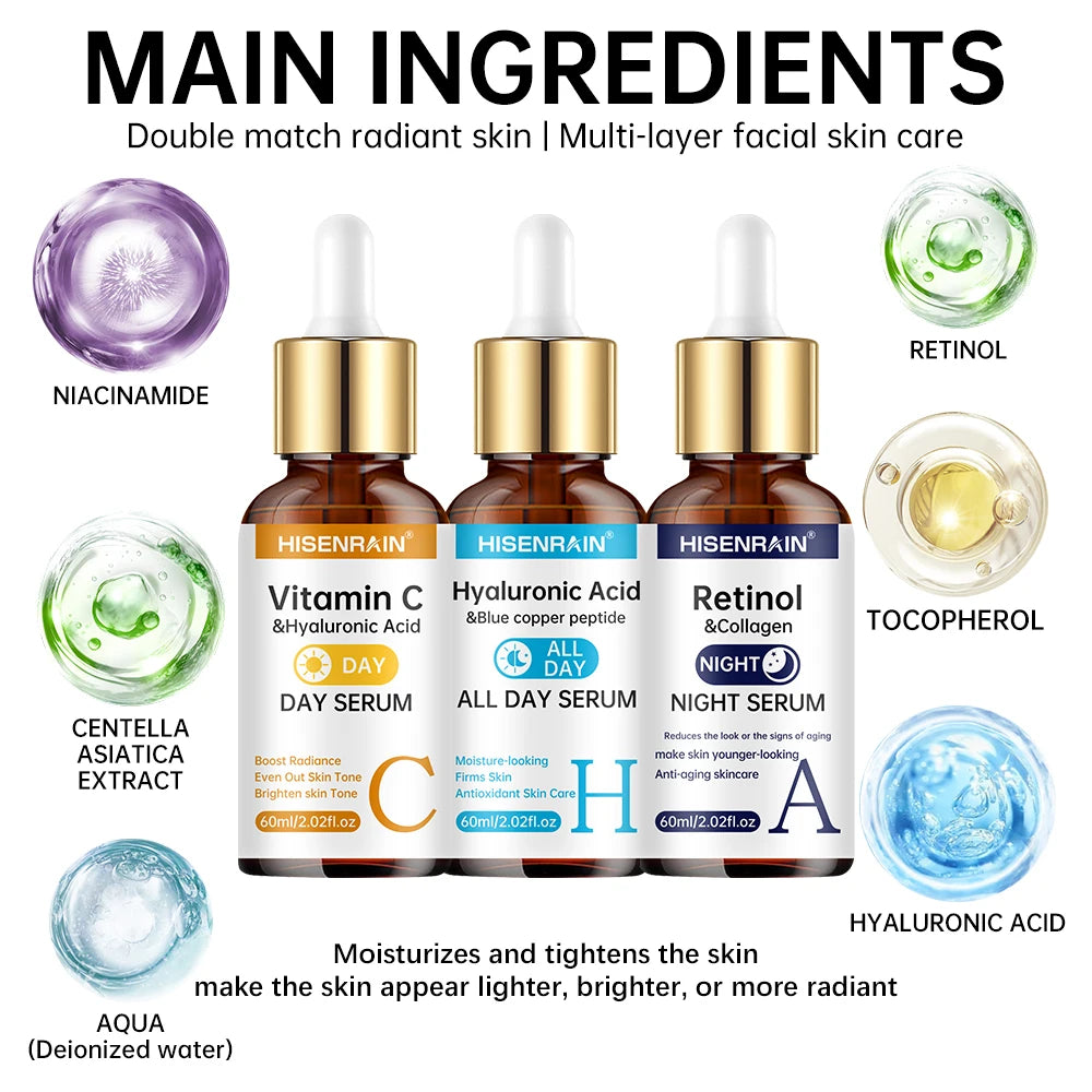 Vitamin C Retinol Hyaluronic Acid Serum Duo