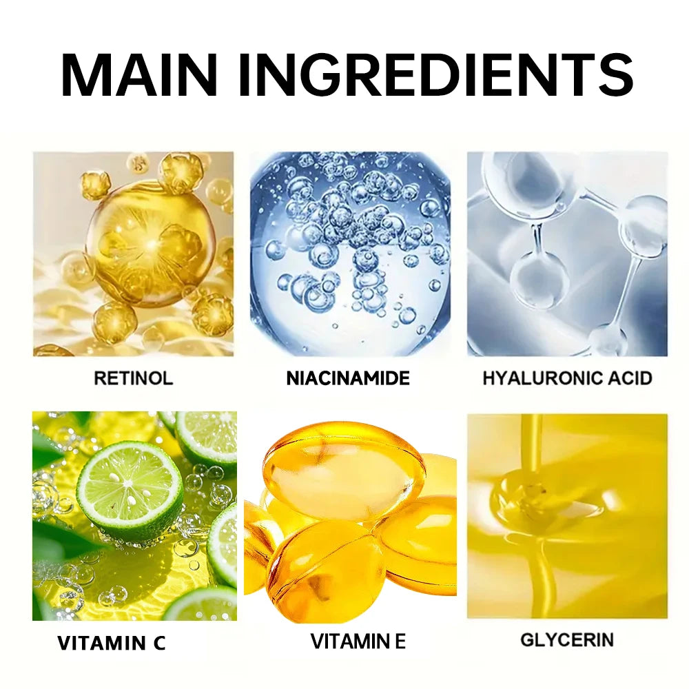 Hyaluronic Acid Face Serum Instant Hydration Moisturizer for Smooth Plump Skin - Brighten skin Daily Skincare Essence 40/60ML