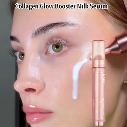 Collagen Milk Toning Wrapping Mask Deep Hydration&amp;Radiance Skin Instant Glow Care Milk Protein &amp; Niacinamide Milky Peel-off Mask