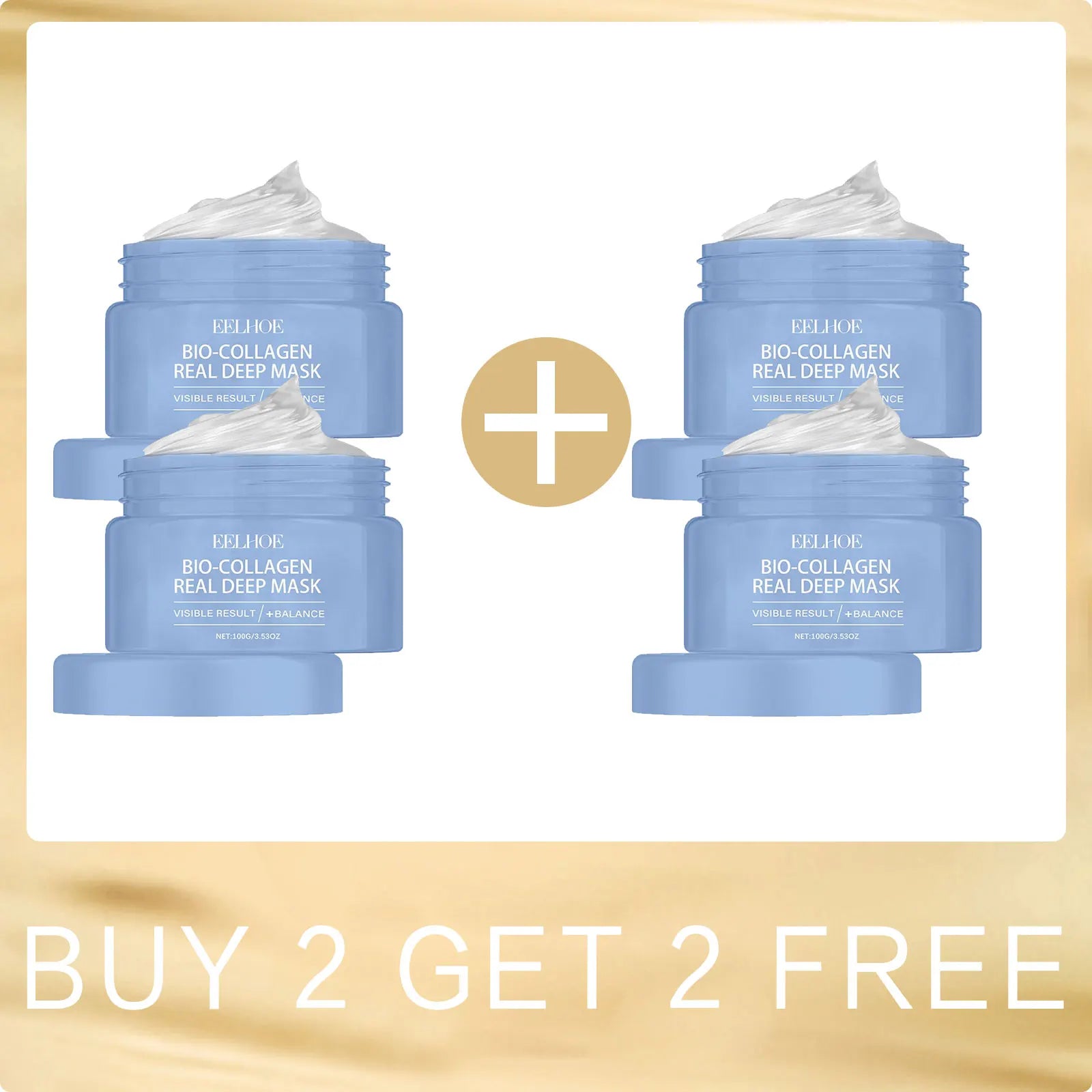 EELHOE Bio Collagen Face Mask Peel off Moisturizing Facial Nicotinamide Smooth Face Skin Deep Cleansing Blackhead Peel off Mask