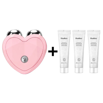 Micro Current Face Beauty Instrument Mini Portable Face Slimming Massager EMS Delicate Contour Lifting Firm Skin Beauty Device