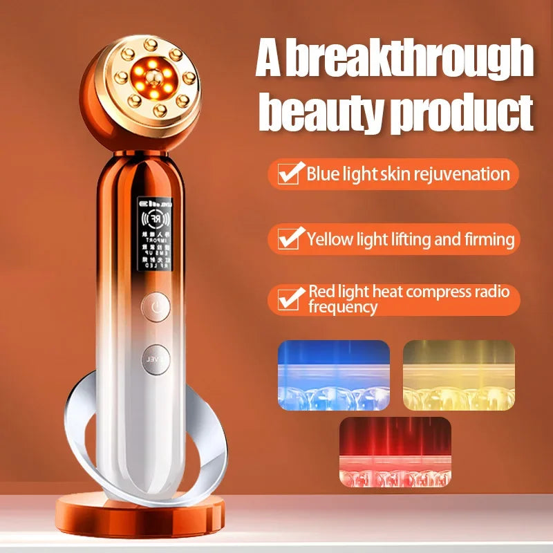 Revitalize Your Skin with the RF Radio Facial Lifting Massager – Ultimate Beauty Care Device for Firmness and Tightening