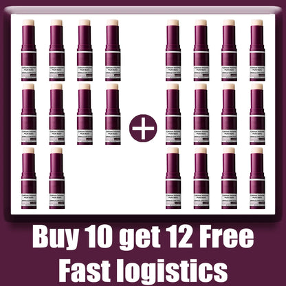 Wrinkle Bounce Moisturizing Multi Balm for Face Daily Face Moisturizer Stick All-in-One Multi Balm Hydrating Lip Eye Neck Cream