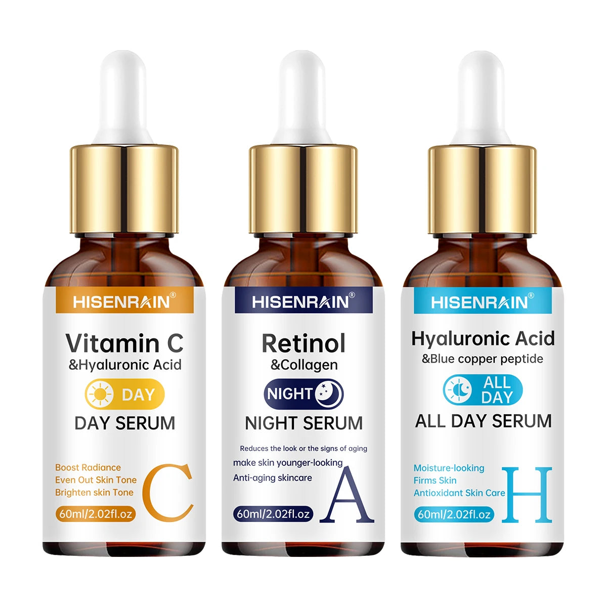 Vitamin C Retinol Hyaluronic Acid Serum Duo
