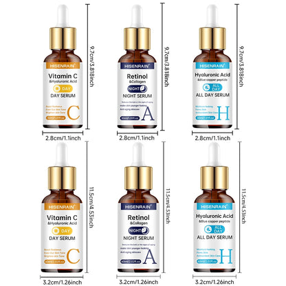 Vitamin C Retinol Hyaluronic Acid Serum Duo