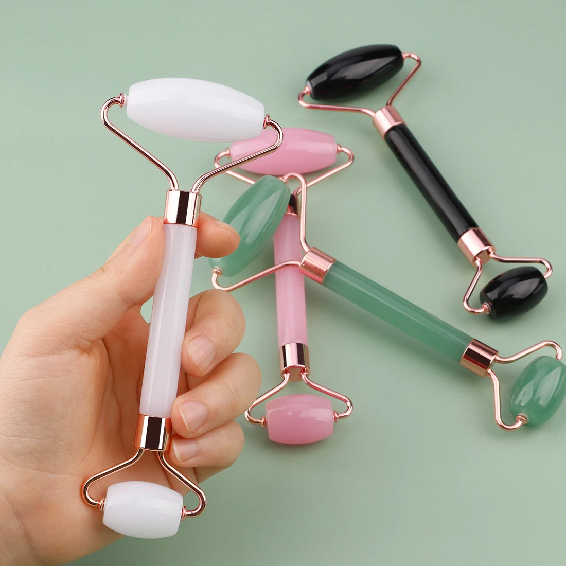 Gua Sha Massage Roller Set