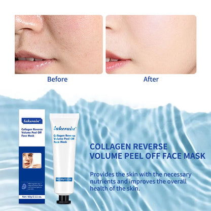 Collagen Peel Off Face Mask Reverse Volume Face Masks Skin Care Deep Collagen Mask Sheet Pack Anti Wrinkle Lifting SS Face Mask