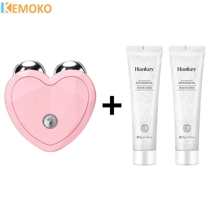 Micro Current Face Beauty Instrument Mini Portable Face Slimming Massager EMS Delicate Contour Lifting Firm Skin Beauty Device
