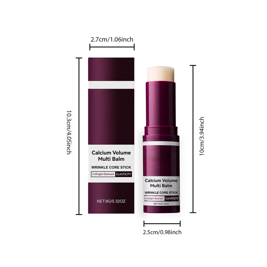 Revitalize Your Skin with the Calcium Skincare Set: Anti-Aging Serum, Eye Patches, and Multi Balm for Youthful Glow and Reduced Dark Circles