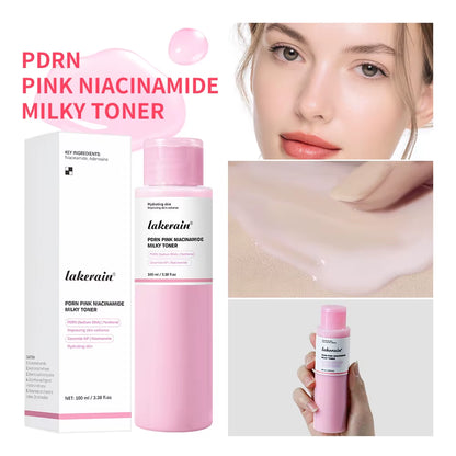 Unlock Radiant Skin with PDRN Pink Niacinamide Milky Toner - Hydrating, Soothing, and Moisturizing for a Glass Glow Finish