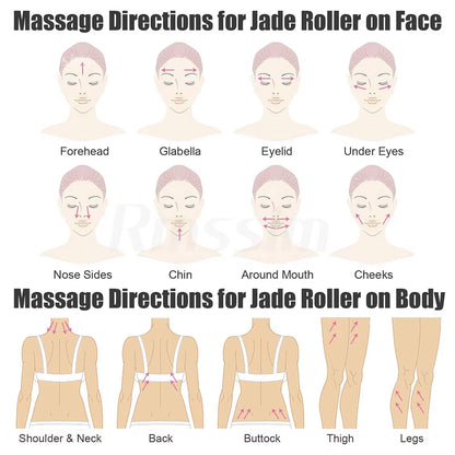 Revitalize Your Skin with the New Electric Vibrating Jade Roller Massager - Slimming Face Lifting Rose Quartz 3D Facial Tool