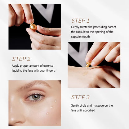 30/90Pcs Highly Concentrated Ceramide Face Capsule Serum Moisturizing, Firming, Anti-Aging, Strengthen Barrier Skin Care Essence