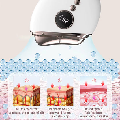 Revitalize Your Skin with the 2025 New 5-Speed Gua Sha Beauty Device for Lifting, Firming, and Deep Infusion Massage