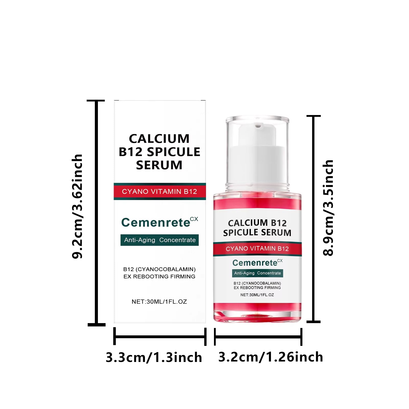 Revitalize Your Skin with the Calcium Skincare Set: Anti-Aging Serum, Eye Patches, and Multi Balm for Youthful Glow and Reduced Dark Circles