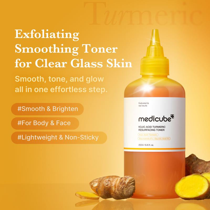 Revitalize Your Skin with the Medicube Smooth &amp; Clear Body Care Set | Exfoliating Body Peel, Brightening Body Wash, and Toner Essentials for a Flawless Complexion | K-Beauty Must-Have!