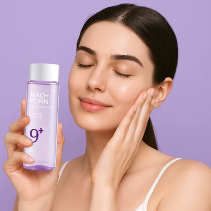 NAD+PDRN Glow Boosting Toner - Hydrate, Firm, and Revitalize Your Skin with 50+ Peptides for a Youthful Glow - 120ML