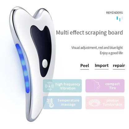 Revitalize Your Skin with Our Electric Gua Sha Tools - Double Chin Remover &amp; Facial Lifting Massage Device