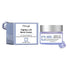 Firming & Lifting Neck Cream in a lavender glass jar with silver lid and matching lavender product box